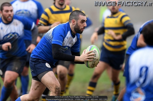 2021-11-21 CUS Pavia Rugby-Milano Classic XV 078